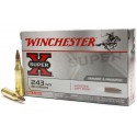 20 CARTOUCHES WINCHESTER 243 WIN 80GR JSP