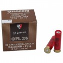 25 CARTOUCHES FIOCCHI GFL 24 CALIBRE 24/65
