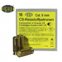 10 CARTOUCHES WADIE 8MM A GAZ CS