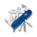 COUTEAU VICTORINOX CLIMBER BLEU TRANSPARENT