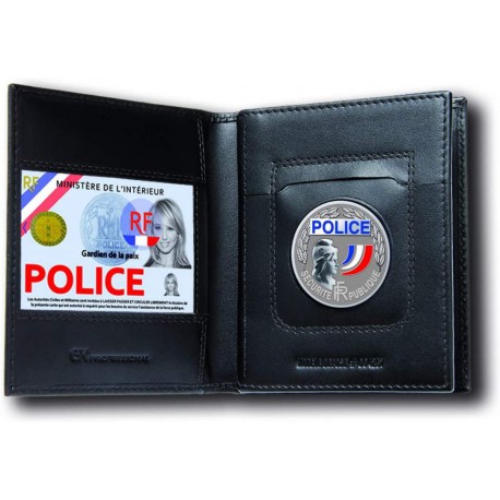 PORTE-CARTE 3 VOLETS EN CUIRE