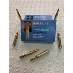 20 CARTOUCHES PARTIZAN 270WIN 150Grs SP