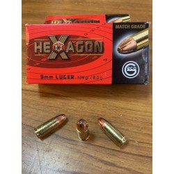 GECO HEXAGON 9LUGER 124Gr