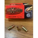 50 cartouches GECO HEXAGON 9LUGER 124Gr