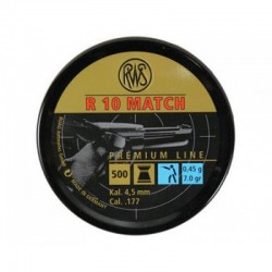 500 plombs RWS R10match 4.5
