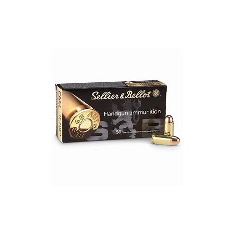 50 cartouches sellier bellot 45acp fmj