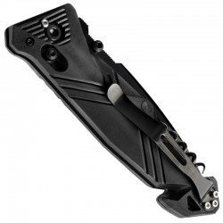 couteau CAC serration PA6noir