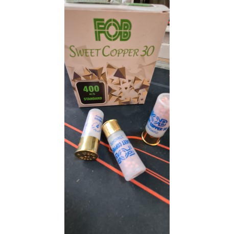 25 cartouches FOB SWEET COPPER 30G 12/70 plomb n4