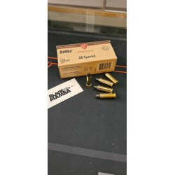 50 cartouches FIOCCHI BLACK MAMBA CAL 38SP 110Grains