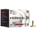 325 cartouches FEDERAL 40grains 22lr