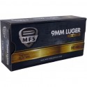 500 cartouches MFS 124gr fmj 9para