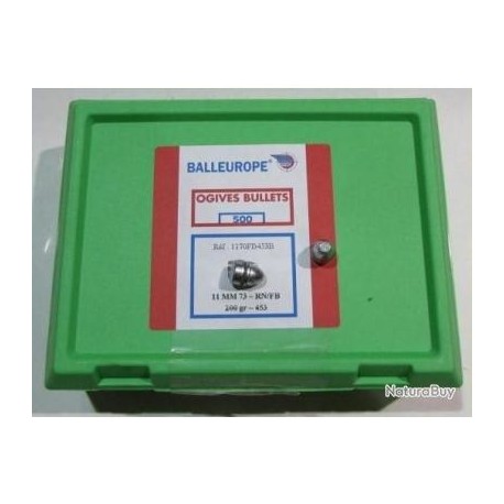 500 ogives balleurope 11mm73 200gr