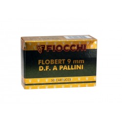 50 Cartouches Fiocchi c/9 mm flobert plombs de 7,5
