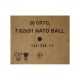 20 cartouches GGG 7.62x51 nato 147gr nato