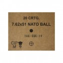 640 cartouches GGG 7.62x51 nato 147gr nato