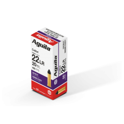 50 cartouches AGUILA COLIBRI CAL 22LR 20Gr