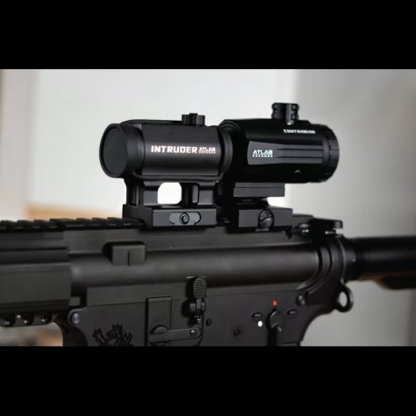 PACK ATLAS POINT ROUGE MULTI-RITICULE/MAGNIFIER