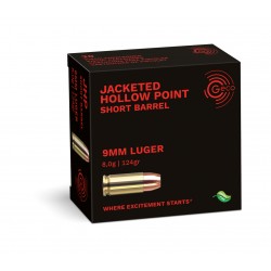 GECO JACKETED HOLLOW POINT 9PARA 124Gr