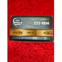 50 cartouches MFS 223rem FMJ 55gr