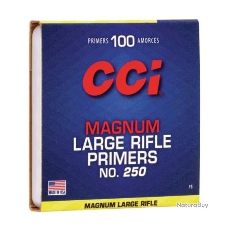 AMORCE CCI LARGE RILFE MAGNUN NUMERO 250