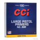100 AMORCE CCI LARGE PISTOL NUMERO 300