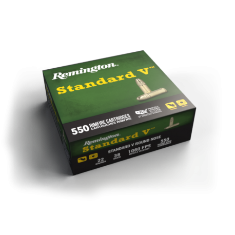 1650 cartouches REMINGTON 22LR standard 38grains