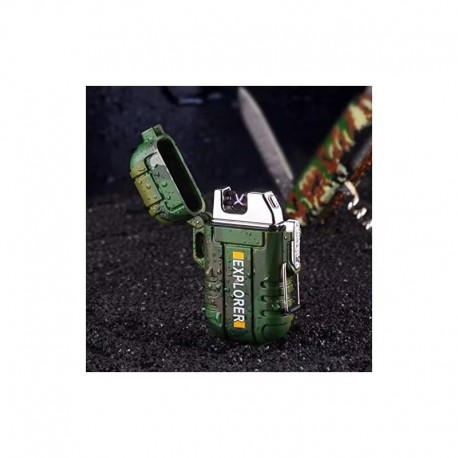 ATLAS BRIQUET ELECTRONIQUE RECHARGEABLE PLASMA DOUBLE ARC