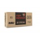 50 cartouches FIOCCHI BLACK MAMBA CAL 38SP 110Grains
