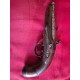 Pistolet de voyage a silex XVIII éme
