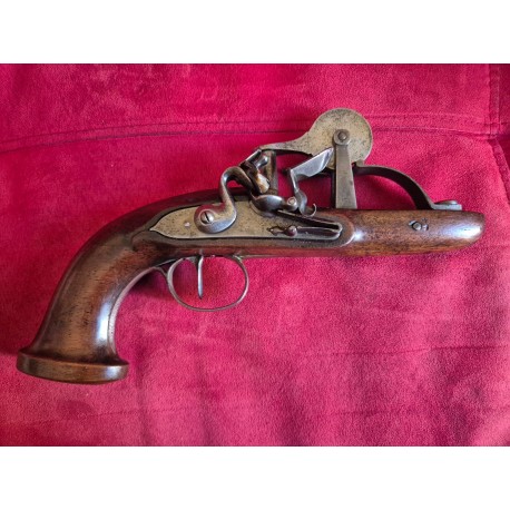 Pistolet éprouvette a silex