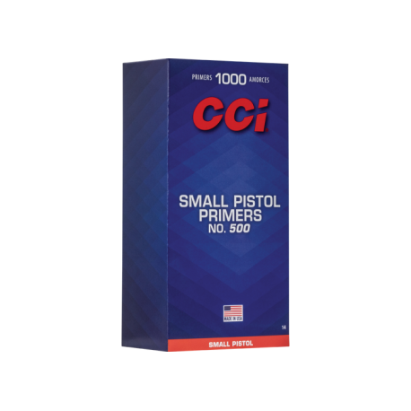 1000 amorces CCI 500 small pistol