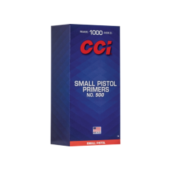100 amorces CCI 500 small pistol
