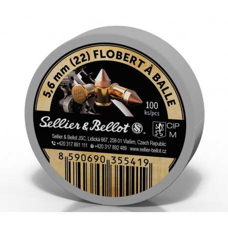 100 bosquettes SELLIER BELLOT 22flobert
